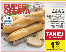Carrefour Market Półbagietka CARREFOUR oferta