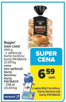Carrefour Market Bajgle DAN CAKE oferta