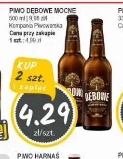 Słoneczko PIWO DEBOWE MOCNE oferta