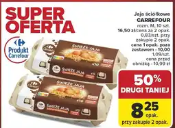 Carrefour Jaja ściółkowe Carrefour rozmiar M 10 szt oferta