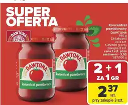 Carrefour Koncentrat pomidorowy Dawtona 190 g oferta