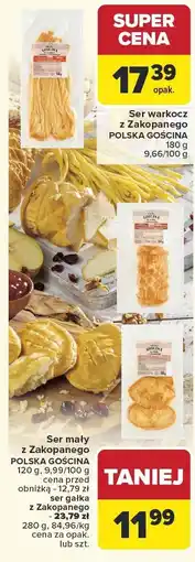 Carrefour Ser mały z Zakopanego POLSKA GOSCINA oferta