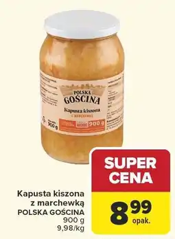 Carrefour Kapusta kiszona z marchewką POLSKA GOSCINA oferta