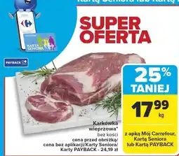 Carrefour Karkówka wieprzowa Carrefour oferta