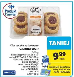 Carrefour Ciasteczka karbowane CARREFOUR oferta