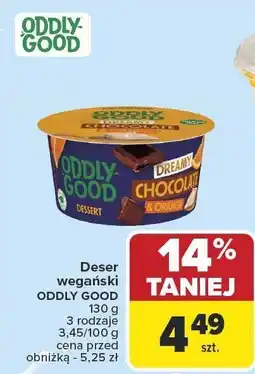 Carrefour Deser wegański ODDLY GOOD 180 g 3 rodzaje 3,45/100 g oferta