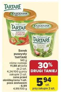 Carrefour Serek puszysty TARTARE oferta
