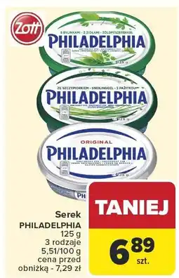 Carrefour Serek PHILADELPHIA oferta