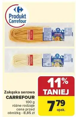 Carrefour Zakąska serowa CARREFOUR oferta