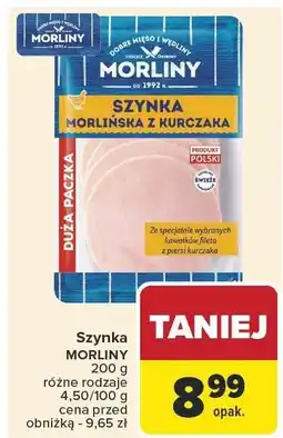 Carrefour Szynka MORLINY oferta