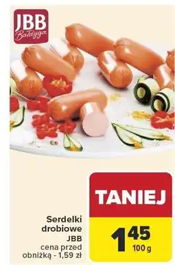 Carrefour Serdelki drobiowe JBB oferta