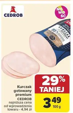 Carrefour Kurczak gotowany premium CEDROB oferta