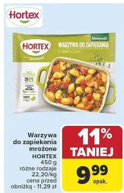 Carrefour Warzywa do zapiekania mrożone HORTEX oferta