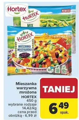 Carrefour Mieszanka warzywna mrożona HORTEX oferta