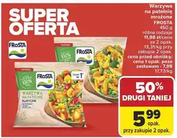 Carrefour Warzywa na patelnię mrożone FROSTA oferta
