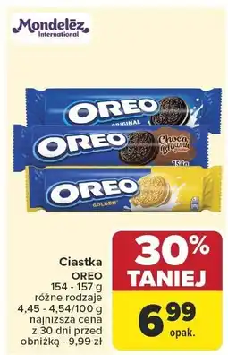 Carrefour Ciastka Oreo różne rodzaje Mondelez oferta