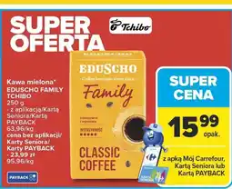 Carrefour Kawa mielona Eduscho Family Tchibo oferta
