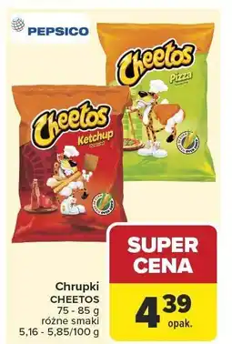 Carrefour Chrupki CHEETOS różne smaki 75 - 85 g oferta