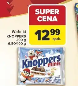 Carrefour Wafelki Knoppers oferta