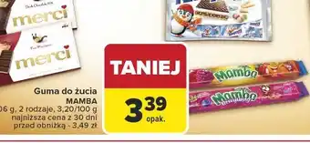 Carrefour Guma do żucia Mamba oferta