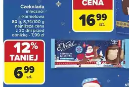 Carrefour Czekolada mleczno-karmелowa E.Wedel oferta
