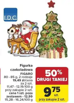 Carrefour Figurka czekoladowa FIGARO 80 - 85 g, 2 rodzaje oferta