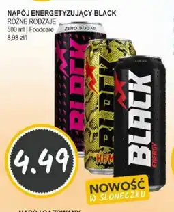 Słoneczko NAPOJ ENERGETYZUJACY BLACK oferta