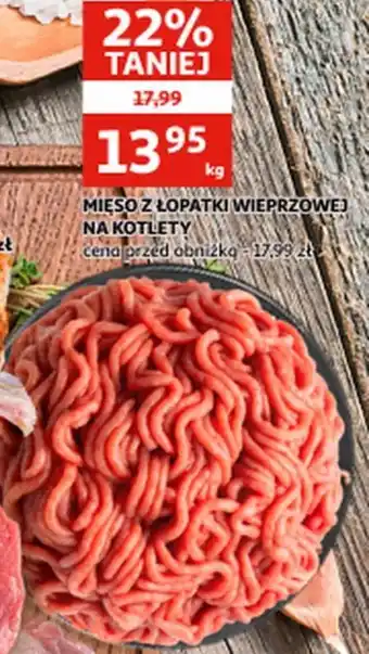 Mięso z łopatki wieprzowej