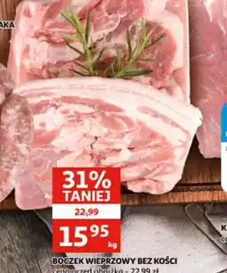 Auchan Boczek wieprzowy oferta