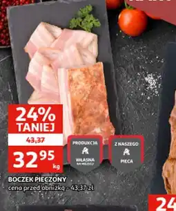 Auchan Boczek pieczony oferta