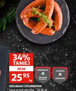 Auchan KIELBASA CZOSNKOWA oferta