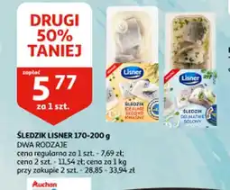 Auchan Sledzik Lisner oferta