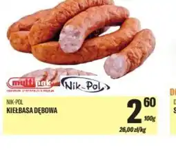 TomiMarkt KIELBASA DEBOWA oferta