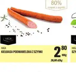 TomiMarkt KIELBASA PODWAWELSKA Z SZYNKI oferta