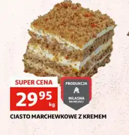Auchan CIASTO MARCHEWKOWE Z KREMEM oferta