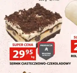 Auchan Sernik ciasteczkowo-czekoladowy oferta