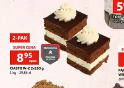 Auchan CIASTO W-Z oferta