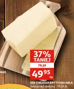 Auchan Ser Cheddar Brytyjski Arla oferta