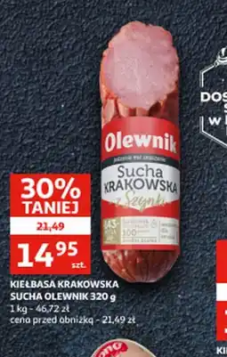 Auchan Kiełbasa Krakowska Sucha oferta