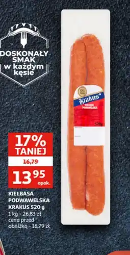 Auchan Kiełbasa Podwawelska oferta