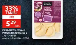 Auchan PIEROGI ZE SLIWKAMI PROSTE HISTORIE oferta