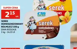Auchan Serek Homogenizowany Rolmlecz oferta
