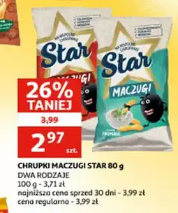 Auchan CHRUPKI MACZUGI STAR oferta