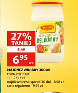 Auchan MAJONEZ WINIARY oferta