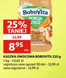 Auchan KASZKA OWOCOWA BOBOVITA oferta