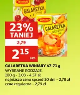 Auchan GALARETKA WINIARY oferta