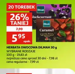 Auchan Herbata owocowa Dilmah oferta