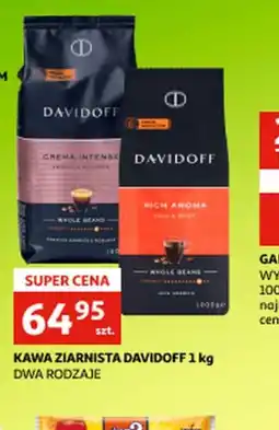 Auchan Kawa ziarnista Davidoff oferta
