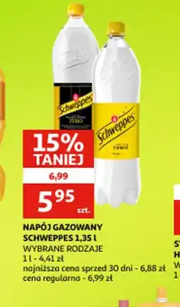 Auchan Napój Gazowany Schweppes oferta
