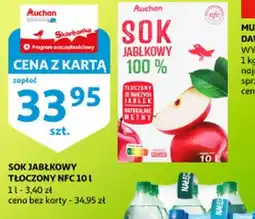 Auchan Sok Jabłkowy oferta